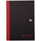 Black n' Red Casebound Notebook, A5, Ruled & Indexed A-Z, 192 Pages, Pack of 5