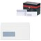 Plus Fabric DL Envelopes, High Window, White, Press Seal, 120gsm, Pack of 500