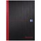 Black n' Red Double Cash Account Book, 192 Pages, A4, Pack of 5