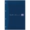 Oxford My Notes Headbound Refill Pad, A4, Ruled with Margin, 160 Pages, Blue, Pack of 5