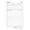 Challenge Carbonless Invoice Duplicate Book, 210mm x 130mm, Without VAT, Pack of 5