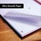 Black n' Red Glossy Black Wirebound Notebook, A5, Ruled & Perforated, 140 Pages, Pack of 5