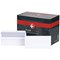 Plus Fabric Plain DL Wallet Envelopes, White, Press Seal, 120gsm, Pack of 250