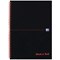 Black n' Red Wirebound Notebook, A4, Ruled & Indexed A-Z, 140 Pages, Pack of 5