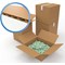 Single Wall Corrugated Dispatch Cartons, W127xD127xH127mm, Brown, Pack of 25
