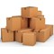 Single Wall Corrugated Dispatch Cartons, W127xD127xH127mm, Brown, Pack of 25