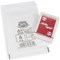 Jiffy Airkraft No.000 Bubble Lined Postal Bags, 90x145mm Peel & Seal, White, Pack of 200