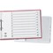 Concord Reinforced Board Index Dividers, 1-10, Clear Tabs, A3, White