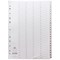 Concord Classic Index Dividers, 1-200, Mylar Tabs, A4, White