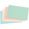 Concord Lined Record Cards, 152x102mm, Assorted, Pack of 100