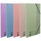 Concord Foolscap Elasticated Files, 9-Part, Assorted, Pack of 10