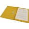 Guildhall Transfer Files, 285gsm, Foolscap, Yellow, Pack of 25