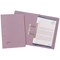 Guildhall Transfer Files, 285gsm, Foolscap, Mauve, Pack of 25