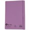 Guildhall Front Pocket Transfer Files, 315gsm, Foolscap, Purple, Pack of 25
