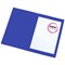 Guildhall Square Cut Folders, 250gsm, Foolscap, Blue, Pack of 100