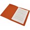 Guildhall Square Cut Folders, 250gsm, Foolscap, Orange, Pack of 100