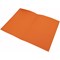Guildhall Square Cut Folders, 250gsm, Foolscap, Orange, Pack of 100