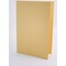 Guildhall Square Cut Folders, 250gsm, Foolscap, Yellow, Pack of 100