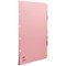 Concord Subject Dividers, 10-Part, Blank Multicolour Tabs, A3, Multicolour