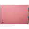 Concord Subject Dividers, 10-Part, Blank Multicolour Tabs, A3, Multicolour