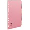 Concord Subject Dividers, 10-Part, Blank Multicolour Tabs, A4, Multicolour