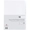 Concord Reinforced Board Unpunched Subject Dividers, 10-Part, Blank Tabs, A4, White, Pack of 10