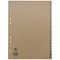 Concord Index Dividers, A-Z, Buff Tabs, A4, Buff