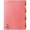 Concord Index Dividers, A-Z, Multicolour Tabs, A4, Multicolour