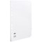 Concord Reinforced Board Subject Dividers, 5-Part, Blank Tabs, A4, White