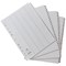 Concord Reinforced Board Index Dividers, 1-100, Clear Tabs, A4, White