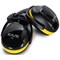 Kask Sc2 Helmet Attachment Ear Defenders, Black & Yellow