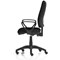 Eclipse Plus II Operator Chair, Fixed Height Arms, Black