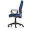 Eclipse Plus II Operator Chair, Fixed Height Arms, Blue