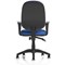 Eclipse Plus II Operator Chair, Fixed Height Arms, Blue