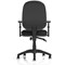 Eclipse Plus II Operator Chair, Height Adjustable Arms, Black