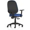 Eclipse Plus II Operator Chair, Height Adjustable Arms, Blue