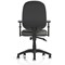 Eclipse Plus II Operator Chair, Height Adjustable Arms, Charcoal