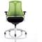Flex Task Operator Chair, Black Seat, Green Back, White Frame