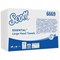 Scott Xtra 1-Ply I-Fold Hand Towels, White, Pack of 3600