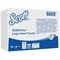 Scott Xtra 1-Ply I-Fold Hand Towels, White, Pack of 3600