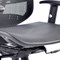 Mirage Mesh Back Executive Chair, Headrest, Height Adjustable Arms, Black - Delivered Built