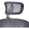 Mirage Mesh Back Executive Chair, Headrest, Height Adjustable Arms, Black - Delivered Built
