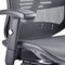 Mirage Mesh Back Executive Chair, Headrest, Height Adjustable Arms, Black - Delivered Built