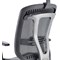 Mirage Mesh Back Executive Chair, Headrest, Height Adjustable Arms, Black - Delivered Built