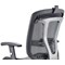 Mirage Mesh Back Executive Chair, Headrest, Height Adjustable Arms, Black