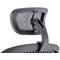 Mirage Mesh Back Executive Chair, Headrest, Height Adjustable Arms, Black