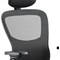 Stealth Shadow Ergo Mesh Back Posture Chair, Headrest, Height Adjustable Arms, Black