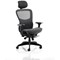 Stealth Shadow Ergo Mesh Posture Chair, Headrest, Height Adjustable Arms, Black