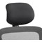 Stealth Shadow Ergo Mesh Posture Chair, Headrest, Height Adjustable Arms, Black