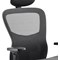 Stealth Shadow Ergo Mesh Posture Chair, Headrest, Height Adjustable Arms, Black
